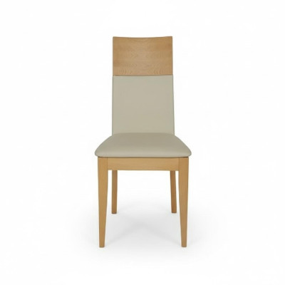 Stoelen Stoel Armstoel Massief Hout Textiel Hout Fauteuil Leer Nieuw Lounge Bekleding