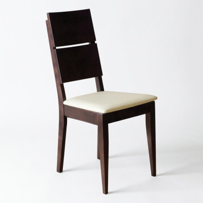 Massieve stoelen Stoel Fauteuil Textiel Fauteuil Lederen Lounge-bekleding Massief hout