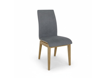 Stoel Fauteuil Bekleed Stoelen Massief Hout Textiel Hout Fauteuil Leer Nieuw Lounge