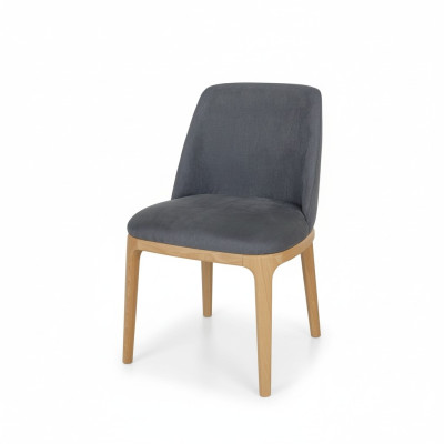 Ontwerpstoel met gestoffeerde leunstoel, massief houten loungestoelen van textielhout, nieuwe fauteuil.