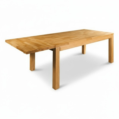 Tafel Eettafel Massief meubilair Eetkamer 180x90cm Echt hout Massief hout Nieuwe tafels
