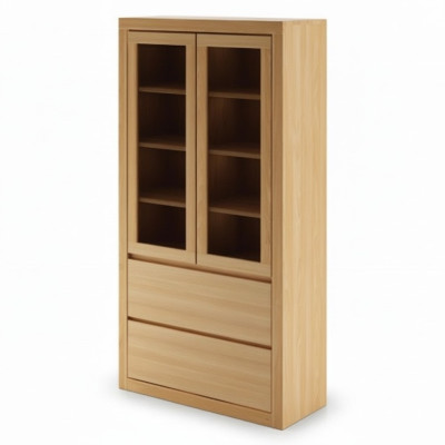 Vitrine Vitrinen Kast Plank Houten Kast Systeem Planken Woonkamer Glazen Kast