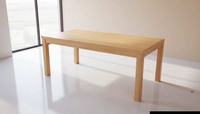 Eettafel Houten Tafels Woon-Eetkamer Tafel 180x90cm Massieve Eettafels Massief Hout