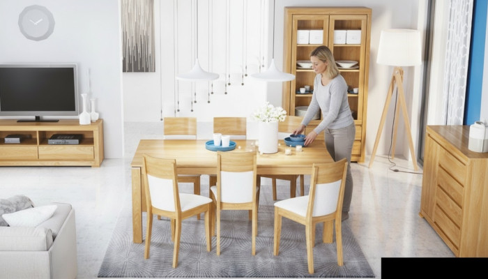 Eettafel Hout Stoelen 6x Armstoel Groep Eetkamer Stoel Set Tafel Nieuwe Set