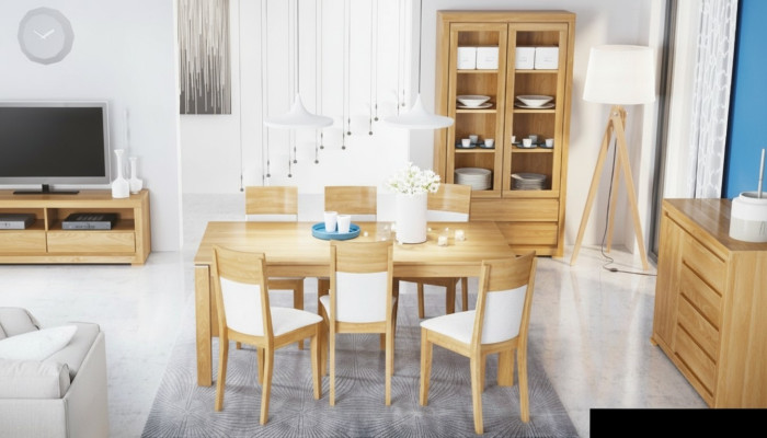 Eettafel Hout Stoelen 6x Armstoel Groep Eetkamer Stoel Set Tafel Nieuwe Set