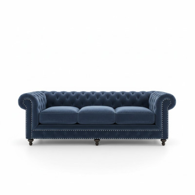 Chesterfield bankbank bekleding bank bekleding stof leer
