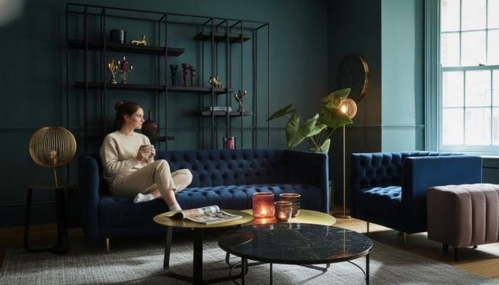 Chesterfield bank bank stof leder banken bankstel 4 zits