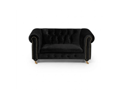 Chesterfield 2-zits Klassieke Luxe Barok Rococo Sofa Textiele Lederen Bank
