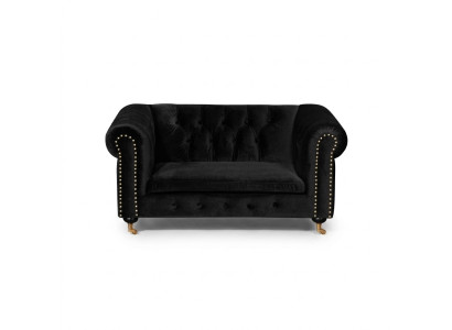 Chesterfield 2-zits klassieke luxe barok rococo sofa textielen leren bank