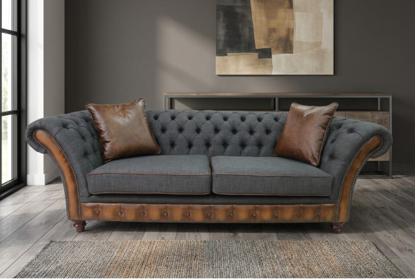 Moderne Chesterfield Bank - Luxe Designerbank - Stijlmeubels