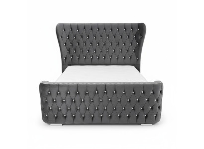 Chesterfield Hotel Dubbel Leren Bed Slaapkamer Bekleding Luxe Bedden 200x200