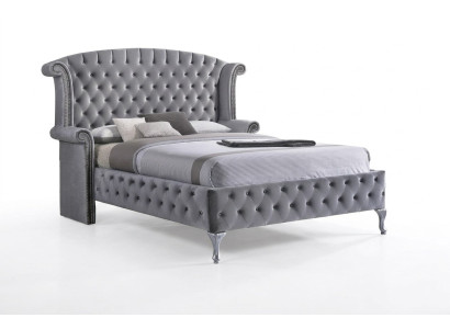 Nostalgie bed Chesterfield bank Oorkussens Bedden Engels slaapkamerontwerp Nieuw