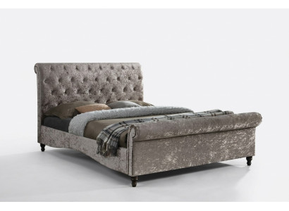 Luxe Chesterfield-knoppenbedden Slaapkamer Designmeubelen Bed Dubbel Hotel Nieuw