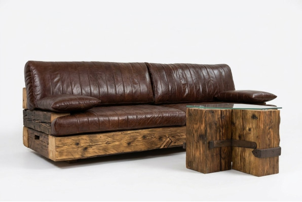 Wit Chesterfield-bed Slaapkamer Bedden Textiel Leder Hotel Luxe