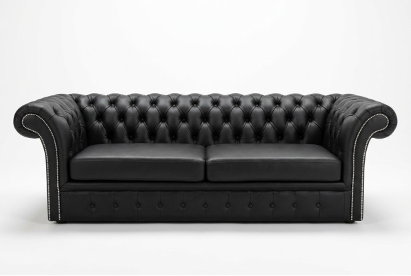 Elegante Chesterfield bank Designer bankstel bekleding set decor banken