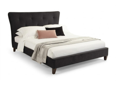 Chesterfield Hotel Dubbel Lederen Bed Slaapkamer Gestoffeerd Luxe Bedden 140x200cm