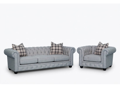 Chesterfield bankstel bank bank bekleding 3+1 zits bank leer banken textiel nieuw  Chesterfield bankstel bank bank bekleding 3+1 zits bank leer banken textiel nieuw