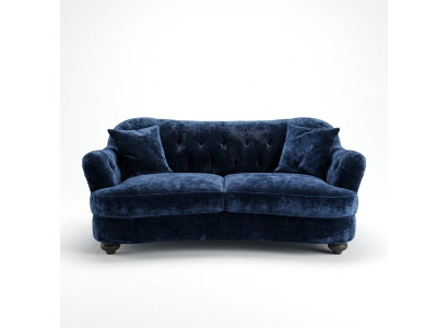 Zitbank Luxe Textiel Chesterfield Bank Bankstellen Bekleding 3-zits Banken Stof Nieuw
