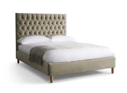Chesterfield Design Bekleed Engels Zwart 140/160/180x200 Bed Tweepersoonsbed