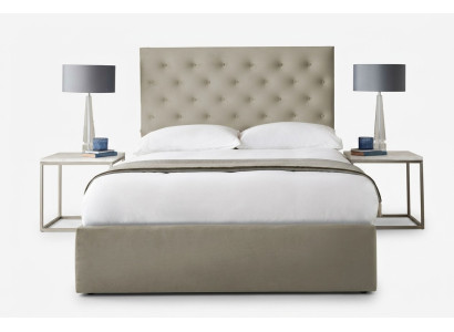 Bett Chesterfield gestoffeerd bed luxe tweepersoons slaapkamer designbed bedden nieuw