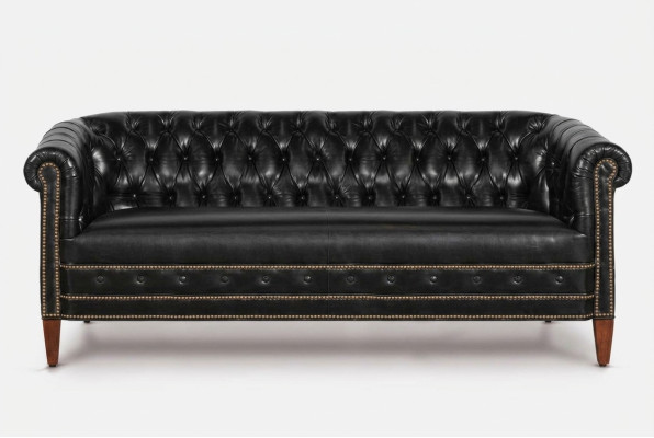 Chesterfield bankstel bank bank 3+2+1 zits leren banken.