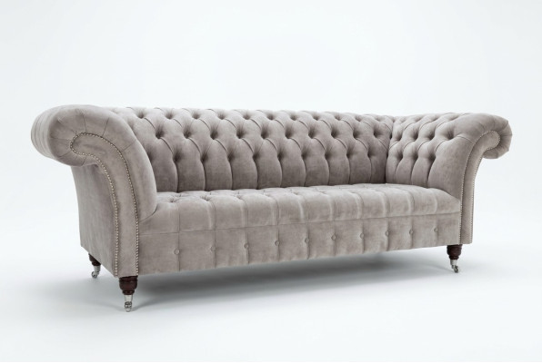 Chesterfield 3-zitsbank Bekleding Banken Zitkamer Sofa Driezitter Nieuw