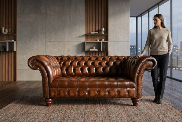 Sofa Design 2-zitsbank bankstel bank Leren bank Bank gestoffeerd Kantoorinrichting