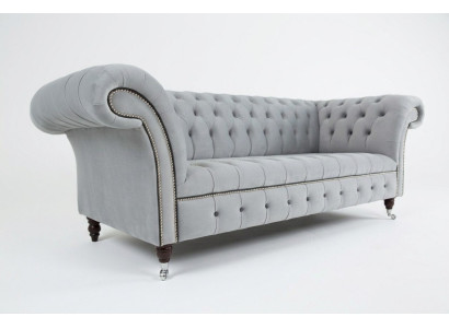 Chesterfield Bankstel 3+2 Zits Velours Fluweel Design Garnituur