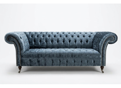 Woonkamer Chesterfield bank bank ontwerp textiel bank bank banken driezits grijs