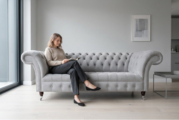 Driezitsbank Bekleding Design Bank Zits Banken Kamer Meubels Moderne Textiel 3-zits.