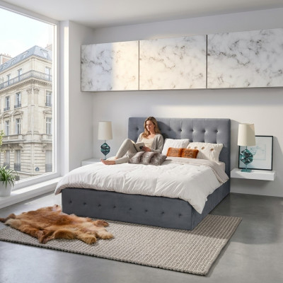 Bett Polster Design Luxe Dubbele Hotelbedden Echtpaar Slaapkamer Textiel 180x200cm