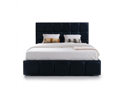Zwart bed kussen ontwerp luxe tweepersoonsbedden slaapkamer jvmoebel® nieuw