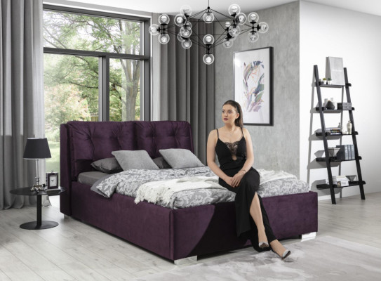 Bett Design Luxe Luxe Bedden Textiel Modern Slaapkamer 140/160/180/200