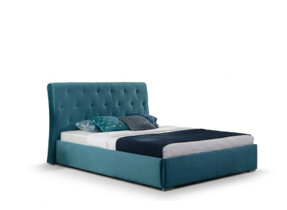 Bett Polster Design Luxe Dubbel Hotelbedden 180x200cm Slaapkamer Fluweel Nieuw