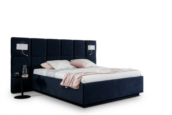 Slaapkamer ontwerp luxe Bed 200x200 Textiel Bedden Dubbel Bedframe