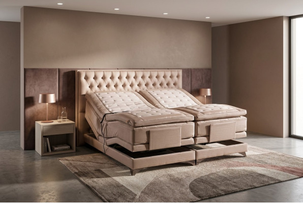 Orthopedisch bed Dubbele bedden Verstelbare functie inclusief matras.