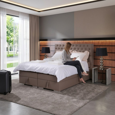 Designer Boxspring Bed Dubbele Bedden Slaapkamer Chesterfield Meubels