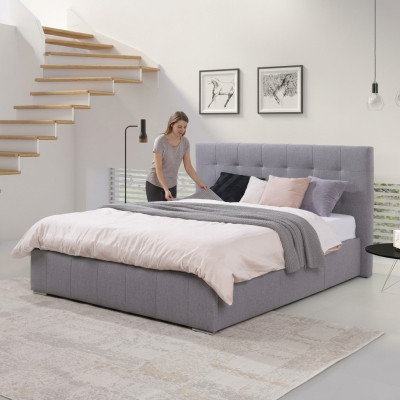 Bedframes Bed Slaapkamer Bedden Textiel Leder Hotel Luxe Bekleding Design