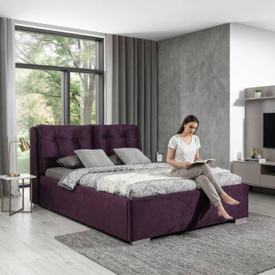 Bett Polster Design Luksus Dubbel Hotelbedden 180x200cm Slaapkamer Textiel Nieuw