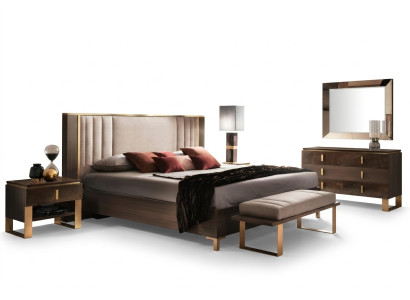 Arredo Alassic meubel 3-delige set Italiaanse slaapkamer nachtkastjes set.