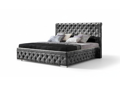 Bedframe Stof Meubels Luxe Bedden Bed Textiel Slaapkamer Ontwerp Textiel Nieuw