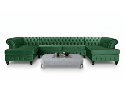 Modern Design Luxe Salontafel Textiel Chesterfield Woonkamertafel Salontafels