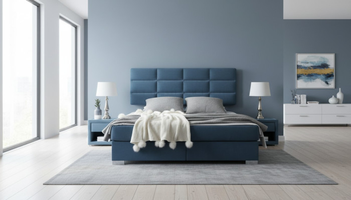 Luxe boxspring bed 140 160 180 x 200cm bedden dubbele slaapkamer meubels stof