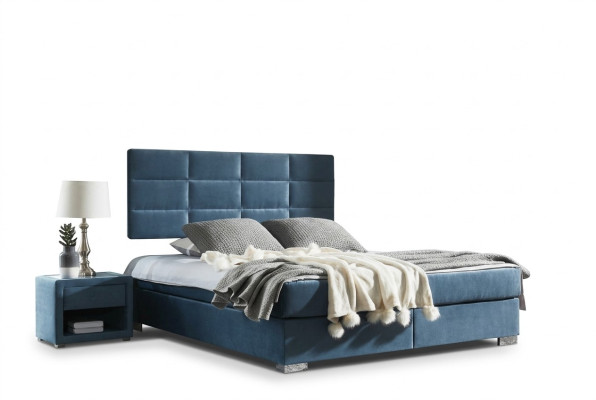 Luxe boxspring bed 140 160 180 x 200cm bedden dubbele slaapkamer meubels stof