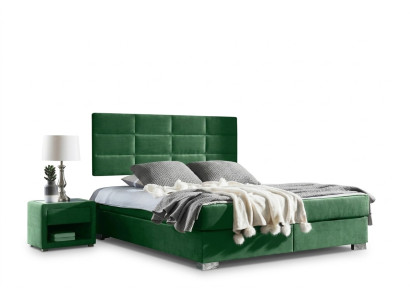 Boxspring slaapkamer luxe bed bedden dubbel meubels stof 140 160 180 x 200cm