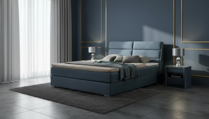 Beddengoed Slaapkamer Ontwerp Meubels Moderne Luxe Bedden Bedframe Fluweel Nieuw