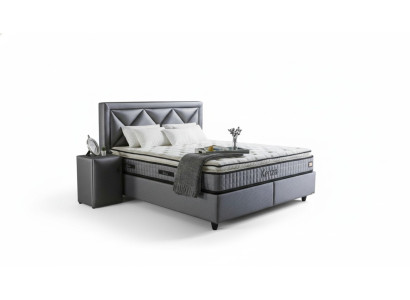 Luxe bed 3-delige set nachtkastje meubels luxe slaapkamer matras bedframe nieuw