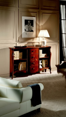 Woonkamermeubels Klassieke barokstijl Commode Boekenkast Hout