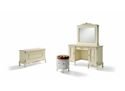 Kaptafel Italiaanse stijl meubels dressoir slaapkamer barok rococo kruk nieuw.