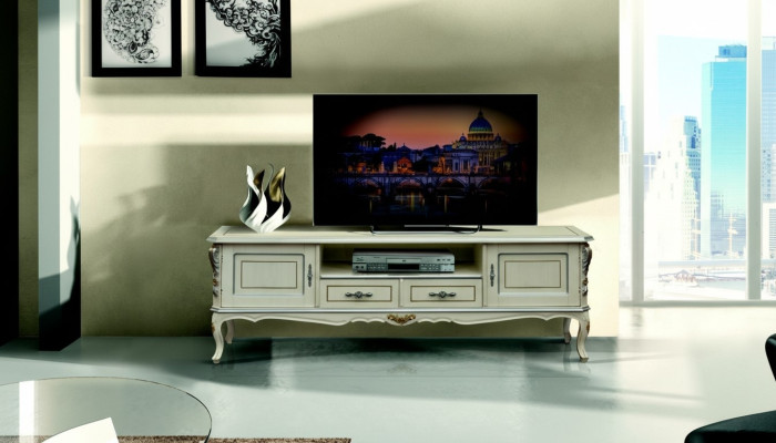 RTV Lowboard rtv Luxe kast tafel woonkamer hout meubels Klassiek laag dressoir